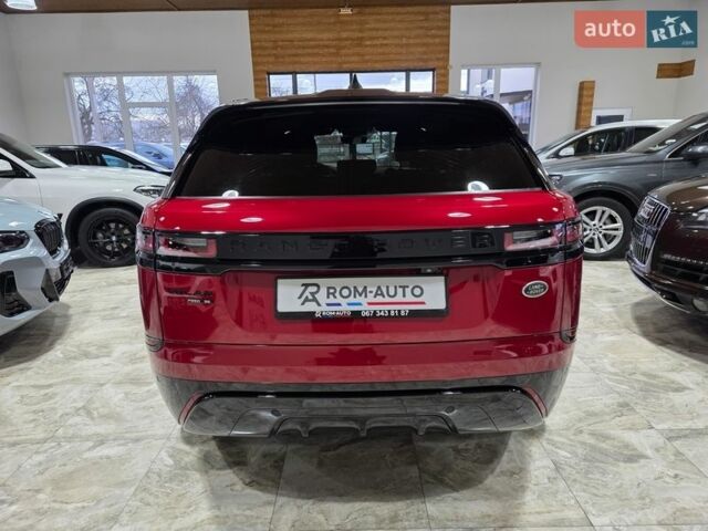 Червоний Ленд Ровер Рендж Ровер Велар, об'ємом двигуна 2 л та пробігом 176 тис. км за 32500 $, фото 11 на Automoto.ua