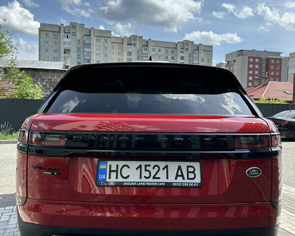 Червоний Ленд Ровер Рендж Ровер Велар, об'ємом двигуна 2 л та пробігом 100 тис. км за 31700 $, фото 6 на Automoto.ua