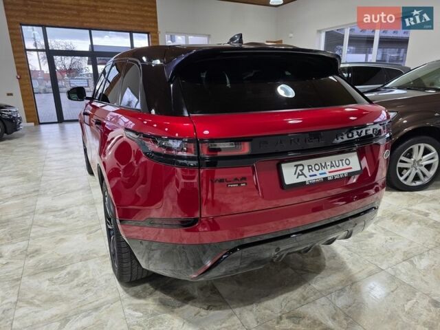 Червоний Ленд Ровер Рендж Ровер Велар, об'ємом двигуна 2 л та пробігом 176 тис. км за 32500 $, фото 10 на Automoto.ua