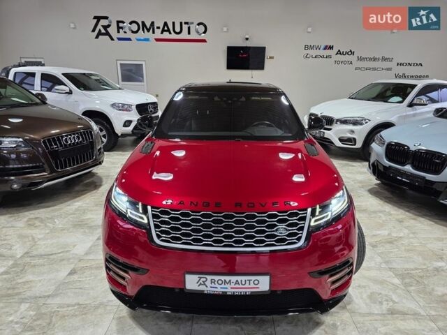 Червоний Ленд Ровер Рендж Ровер Велар, об'ємом двигуна 2 л та пробігом 176 тис. км за 32500 $, фото 30 на Automoto.ua