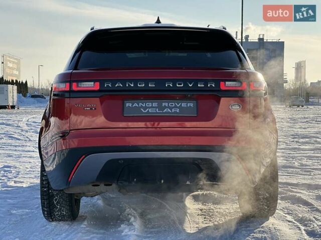 Червоний Ленд Ровер Рендж Ровер Велар, об'ємом двигуна 2 л та пробігом 97 тис. км за 35500 $, фото 5 на Automoto.ua
