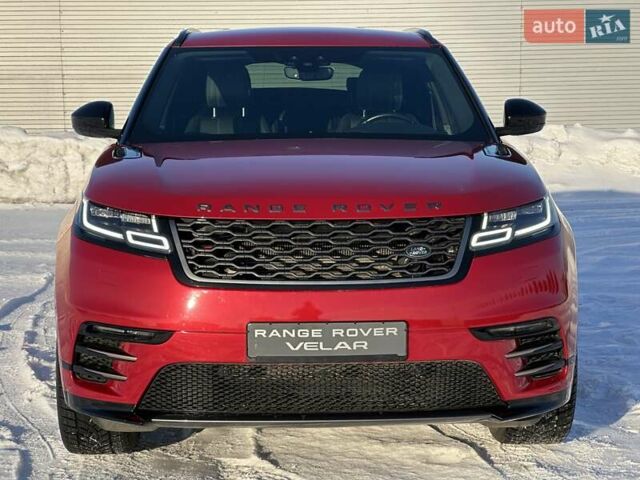 Червоний Ленд Ровер Рендж Ровер Велар, об'ємом двигуна 2 л та пробігом 97 тис. км за 35500 $, фото 1 на Automoto.ua