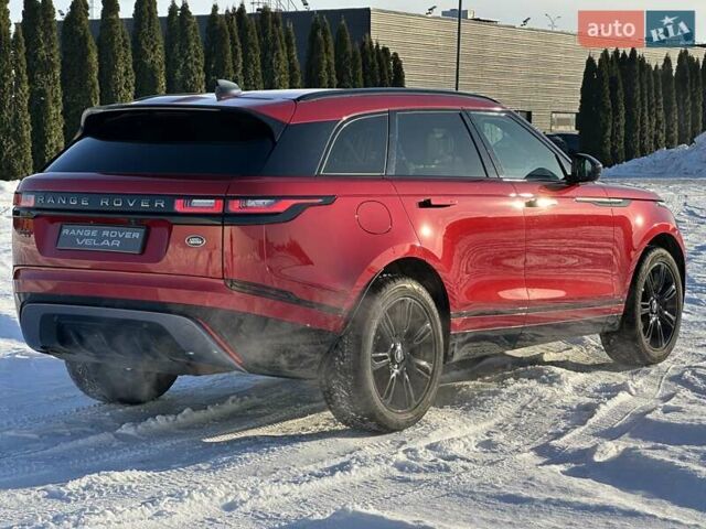 Червоний Ленд Ровер Рендж Ровер Велар, об'ємом двигуна 2 л та пробігом 97 тис. км за 35500 $, фото 6 на Automoto.ua
