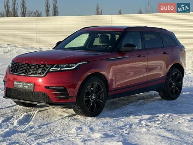Червоний Ленд Ровер Рендж Ровер Велар, об'ємом двигуна 2 л та пробігом 97 тис. км за 35500 $, фото 2 на Automoto.ua
