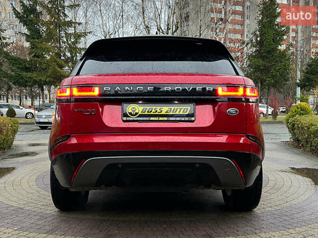 Червоний Ленд Ровер Рендж Ровер Велар, об'ємом двигуна 2 л та пробігом 91 тис. км за 31900 $, фото 5 на Automoto.ua