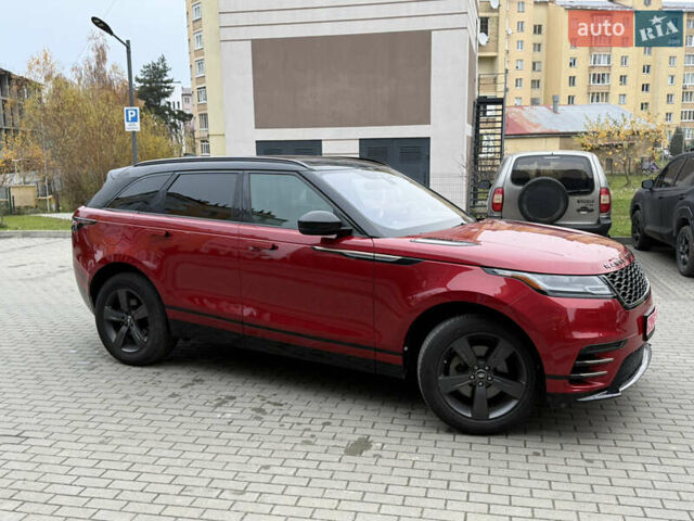 Червоний Ленд Ровер Рендж Ровер Велар, об'ємом двигуна 2 л та пробігом 91 тис. км за 31999 $, фото 10 на Automoto.ua