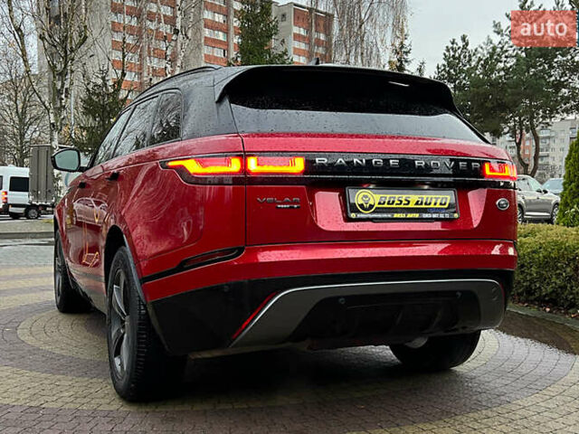 Червоний Ленд Ровер Рендж Ровер Велар, об'ємом двигуна 2 л та пробігом 91 тис. км за 30750 $, фото 4 на Automoto.ua