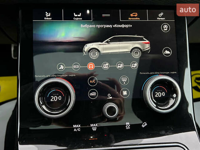 Червоний Ленд Ровер Рендж Ровер Велар, об'ємом двигуна 2 л та пробігом 91 тис. км за 30750 $, фото 18 на Automoto.ua