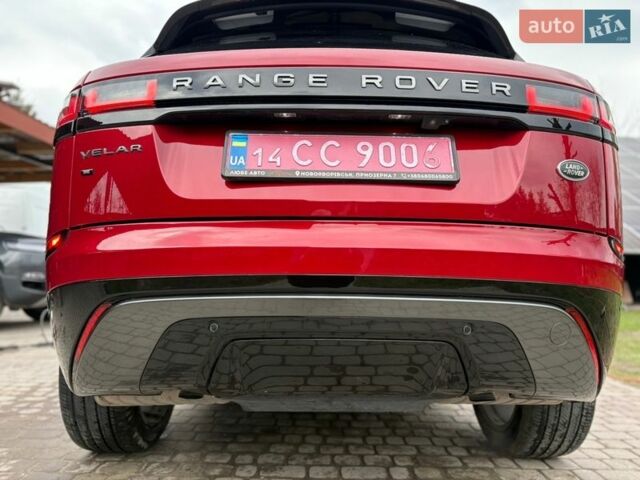 Красный Ленд Ровер Рендж Ровер Велар, объемом двигателя 2 л и пробегом 75 тыс. км за 33900 $, фото 5 на Automoto.ua