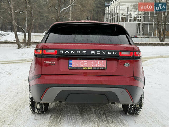 Червоний Ленд Ровер Рендж Ровер Велар, об'ємом двигуна 2 л та пробігом 145 тис. км за 28499 $, фото 5 на Automoto.ua