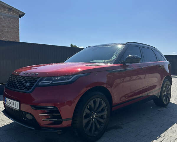 Красный Ленд Ровер Рендж Ровер Велар, объемом двигателя 2 л и пробегом 24 тыс. км за 72000 $, фото 2 на Automoto.ua