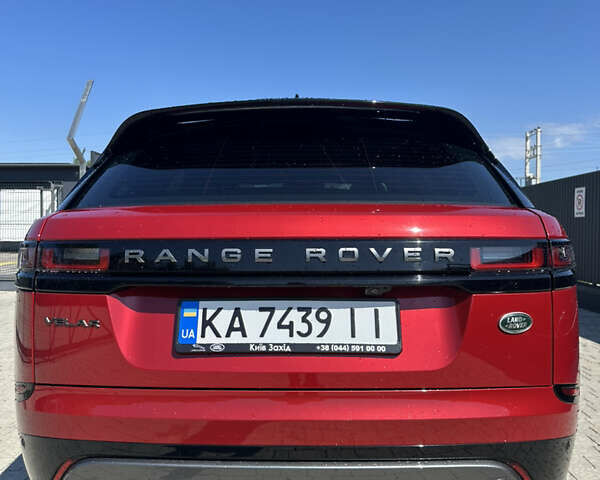 Красный Ленд Ровер Рендж Ровер Велар, объемом двигателя 2 л и пробегом 24 тыс. км за 72000 $, фото 4 на Automoto.ua