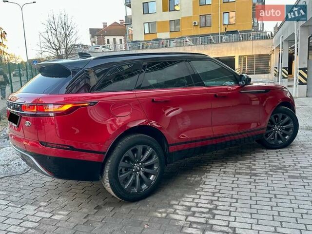 Червоний Ленд Ровер Рендж Ровер Велар, об'ємом двигуна 2 л та пробігом 31 тис. км за 59700 $, фото 1 на Automoto.ua