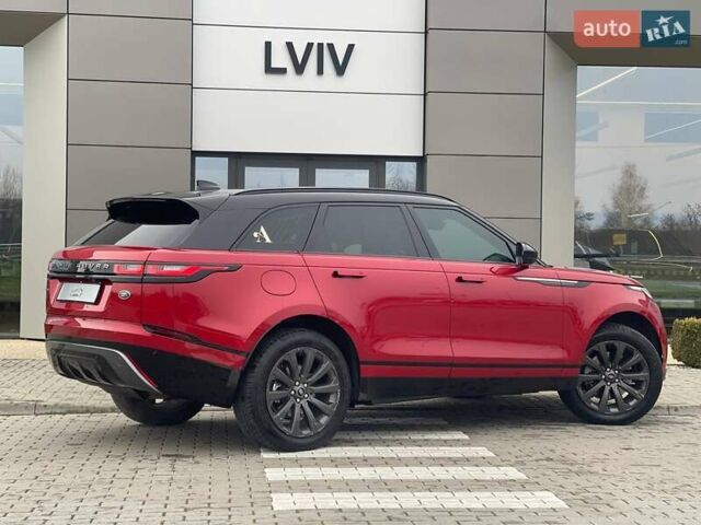 Червоний Ленд Ровер Рендж Ровер Велар, об'ємом двигуна 2 л та пробігом 30 тис. км за 69900 $, фото 3 на Automoto.ua