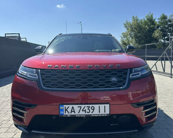 Красный Ленд Ровер Рендж Ровер Велар, объемом двигателя 2 л и пробегом 24 тыс. км за 72000 $, фото 1 на Automoto.ua