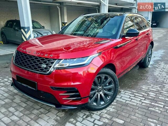Червоний Ленд Ровер Рендж Ровер Велар, об'ємом двигуна 2 л та пробігом 31 тис. км за 59700 $, фото 60 на Automoto.ua