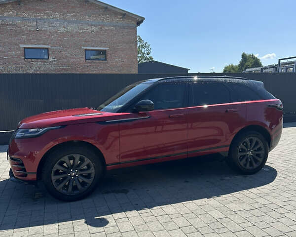 Красный Ленд Ровер Рендж Ровер Велар, объемом двигателя 2 л и пробегом 24 тыс. км за 72000 $, фото 6 на Automoto.ua