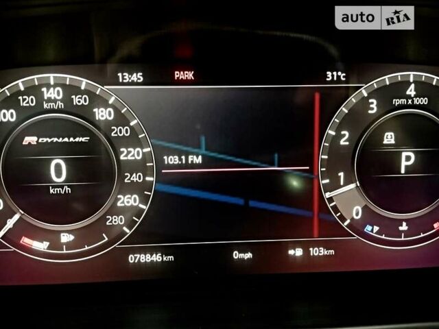 Ленд Ровер Рендж Ровер Велар, объемом двигателя 3 л и пробегом 78 тыс. км за 41300 $, фото 5 на Automoto.ua