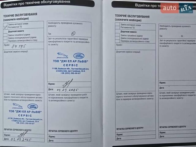 Ленд Ровер Рендж Ровер Велар, объемом двигателя 2 л и пробегом 105 тыс. км за 39999 $, фото 31 на Automoto.ua