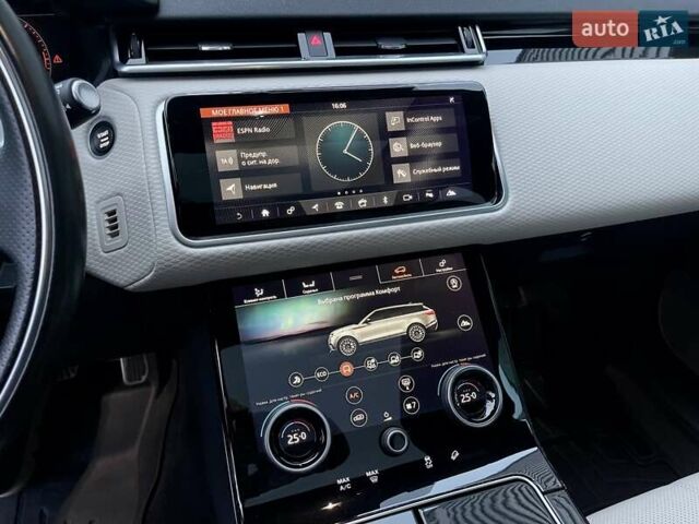 Сірий Ленд Ровер Рендж Ровер Велар, об'ємом двигуна 2 л та пробігом 93 тис. км за 43500 $, фото 26 на Automoto.ua