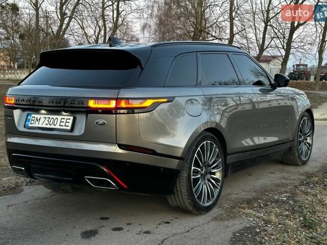 Серый Ленд Ровер Рендж Ровер Велар, объемом двигателя 3 л и пробегом 106 тыс. км за 39500 $, фото 5 на Automoto.ua