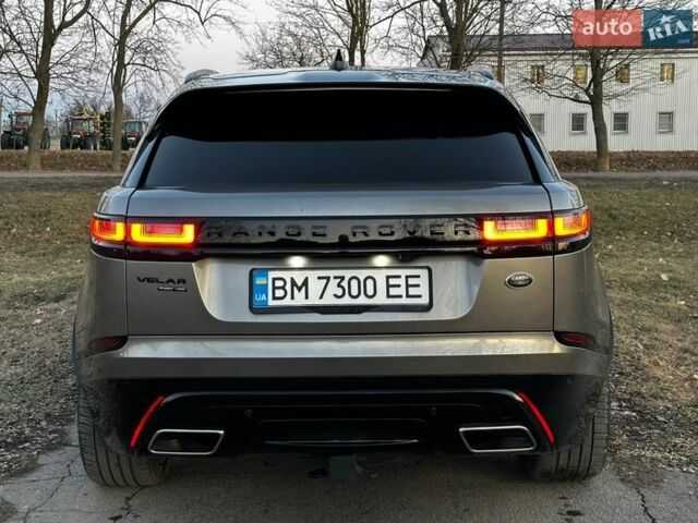 Серый Ленд Ровер Рендж Ровер Велар, объемом двигателя 3 л и пробегом 106 тыс. км за 39500 $, фото 6 на Automoto.ua