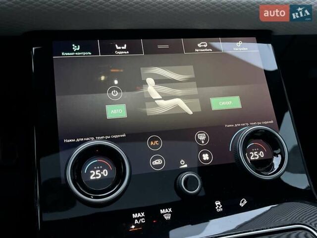 Сірий Ленд Ровер Рендж Ровер Велар, об'ємом двигуна 2 л та пробігом 93 тис. км за 43500 $, фото 36 на Automoto.ua