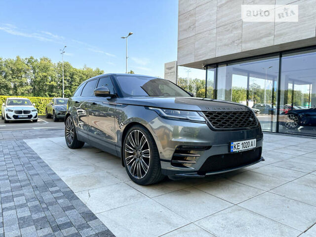 Серый Ленд Ровер Рендж Ровер Велар, объемом двигателя 3 л и пробегом 87 тыс. км за 39499 $, фото 12 на Automoto.ua