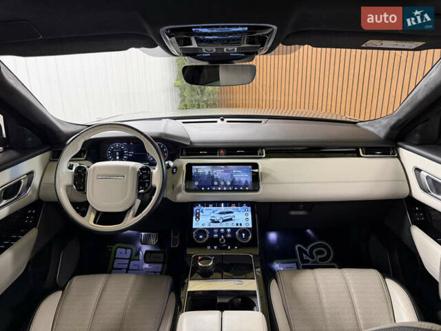 Серый Ленд Ровер Рендж Ровер Велар, объемом двигателя 3 л и пробегом 113 тыс. км за 38000 $, фото 13 на Automoto.ua