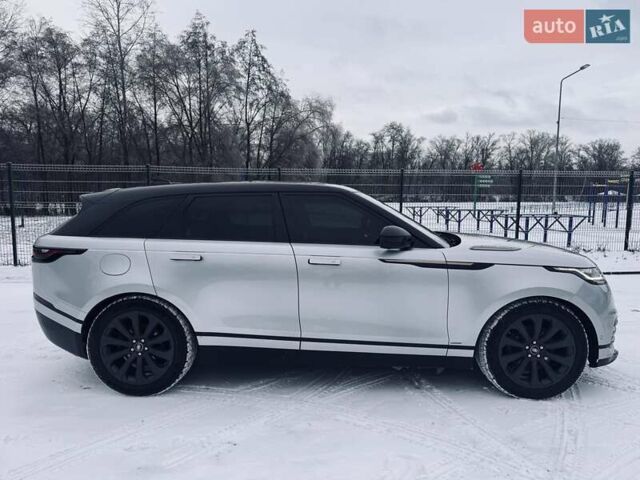 Серый Ленд Ровер Рендж Ровер Велар, объемом двигателя 2 л и пробегом 83 тыс. км за 38900 $, фото 31 на Automoto.ua