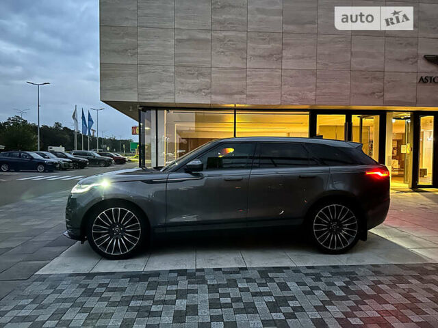 Серый Ленд Ровер Рендж Ровер Велар, объемом двигателя 3 л и пробегом 87 тыс. км за 39499 $, фото 29 на Automoto.ua