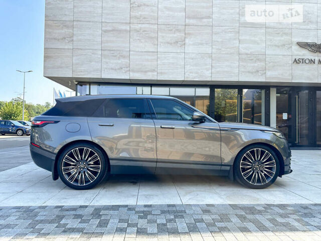Серый Ленд Ровер Рендж Ровер Велар, объемом двигателя 3 л и пробегом 87 тыс. км за 39499 $, фото 11 на Automoto.ua