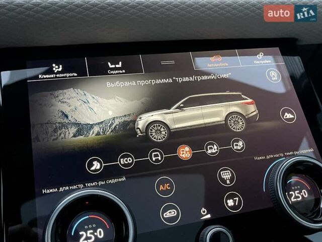 Сірий Ленд Ровер Рендж Ровер Велар, об'ємом двигуна 2 л та пробігом 93 тис. км за 43500 $, фото 33 на Automoto.ua