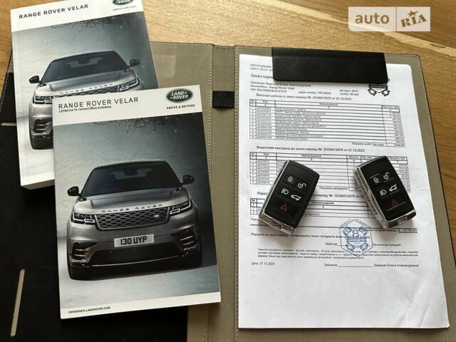 Серый Ленд Ровер Рендж Ровер Велар, объемом двигателя 3 л и пробегом 87 тыс. км за 39499 $, фото 30 на Automoto.ua