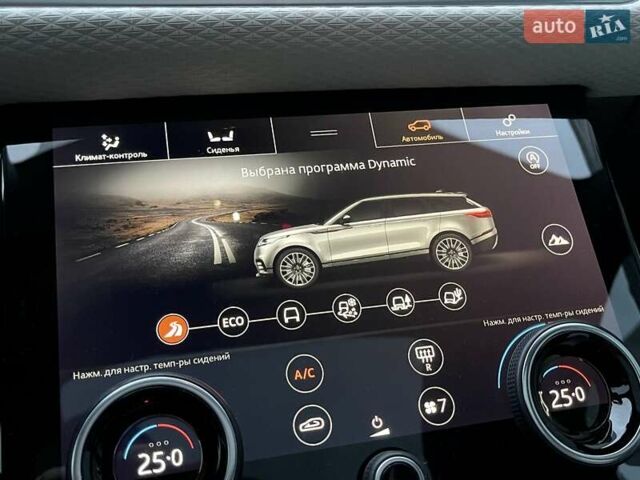 Сірий Ленд Ровер Рендж Ровер Велар, об'ємом двигуна 2 л та пробігом 93 тис. км за 43500 $, фото 35 на Automoto.ua