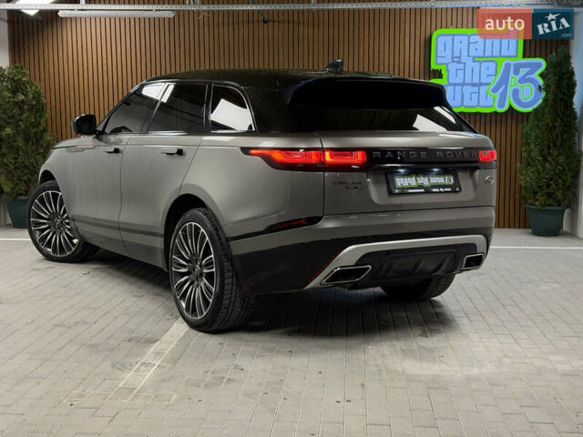 Серый Ленд Ровер Рендж Ровер Велар, объемом двигателя 3 л и пробегом 113 тыс. км за 38000 $, фото 56 на Automoto.ua