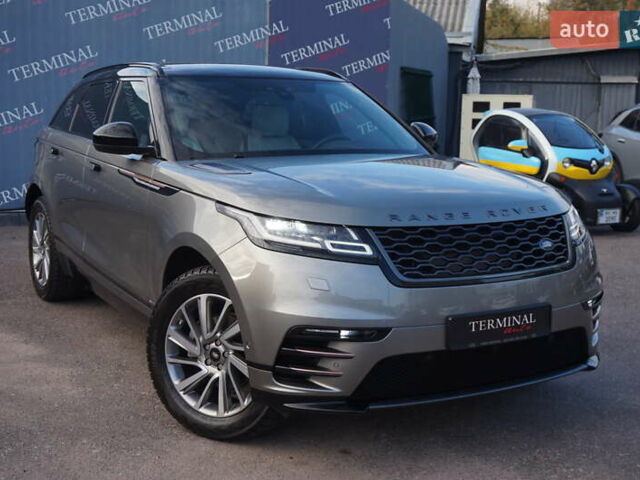 Серый Ленд Ровер Рендж Ровер Велар, объемом двигателя 2 л и пробегом 26 тыс. км за 44000 $, фото 62 на Automoto.ua