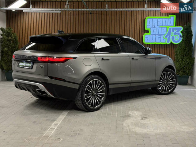 Серый Ленд Ровер Рендж Ровер Велар, объемом двигателя 3 л и пробегом 113 тыс. км за 38000 $, фото 52 на Automoto.ua