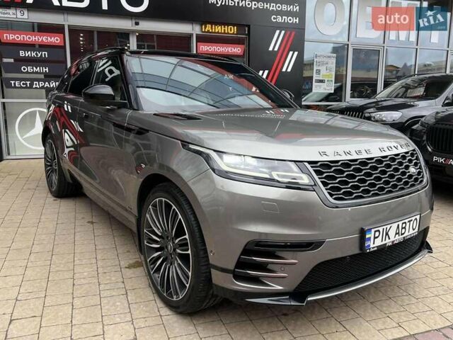 Ленд Ровер Рендж Ровер Велар 2017 в Львове на Automoto.ua Серый Ленд Ровер Рендж Ровер Велар, объемом двигателя 3 л и пробегом 83 тыс. км за 44900 $, фото 2 на Automoto.ua