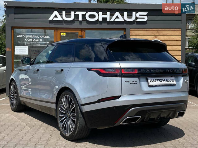 Серый Ленд Ровер Рендж Ровер Велар, объемом двигателя 2.99 л и пробегом 185 тыс. км за 39900 $, фото 7 на Automoto.ua