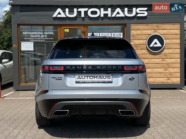 Серый Ленд Ровер Рендж Ровер Велар, объемом двигателя 2.99 л и пробегом 185 тыс. км за 39900 $, фото 6 на Automoto.ua