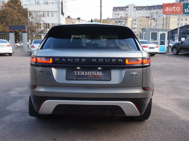Серый Ленд Ровер Рендж Ровер Велар, объемом двигателя 2 л и пробегом 26 тыс. км за 44000 $, фото 6 на Automoto.ua