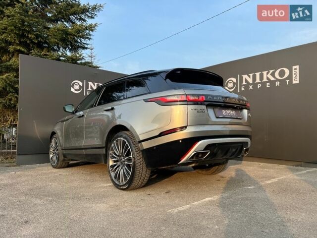 Сірий Ленд Ровер Рендж Ровер Велар, об'ємом двигуна 3 л та пробігом 83 тис. км за 46000 $, фото 5 на Automoto.ua