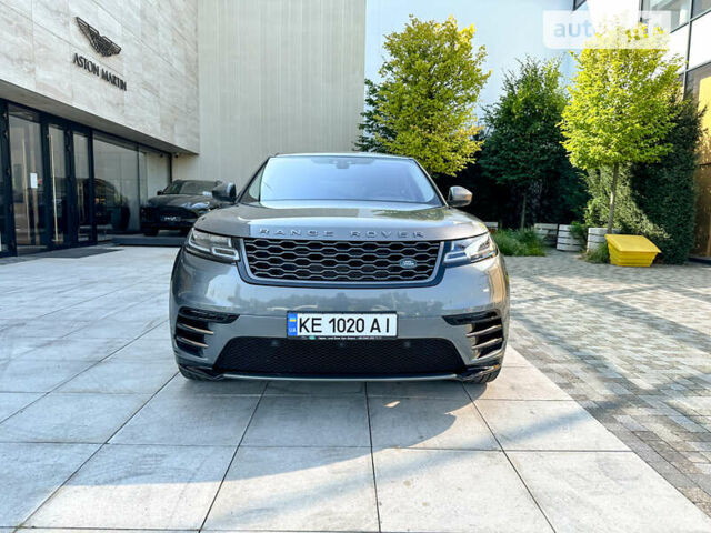Серый Ленд Ровер Рендж Ровер Велар, объемом двигателя 3 л и пробегом 87 тыс. км за 39499 $, фото 1 на Automoto.ua