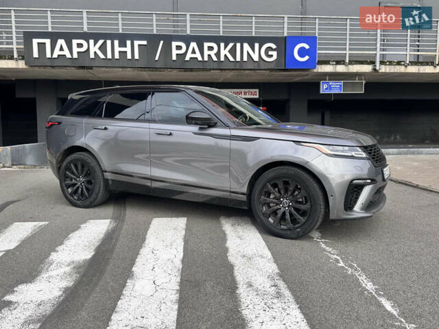 Серый Ленд Ровер Рендж Ровер Велар, объемом двигателя 2 л и пробегом 52 тыс. км за 32900 $, фото 4 на Automoto.ua