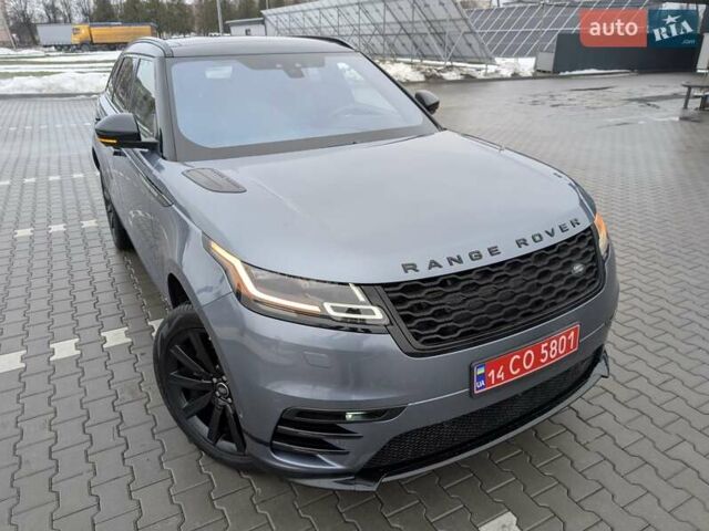 Серый Ленд Ровер Рендж Ровер Велар, объемом двигателя 3 л и пробегом 242 тыс. км за 29999 $, фото 7 на Automoto.ua
