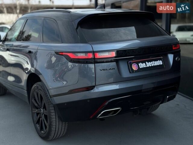 Серый Ленд Ровер Рендж Ровер Велар, объемом двигателя 3 л и пробегом 242 тыс. км за 25999 $, фото 16 на Automoto.ua