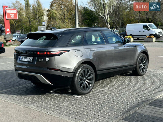 Серый Ленд Ровер Рендж Ровер Велар, объемом двигателя 2 л и пробегом 62 тыс. км за 39900 $, фото 3 на Automoto.ua