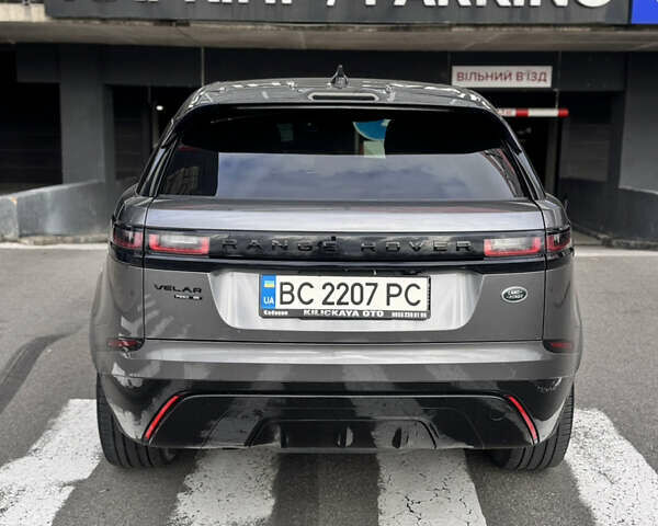 Серый Ленд Ровер Рендж Ровер Велар, объемом двигателя 2 л и пробегом 52 тыс. км за 32900 $, фото 12 на Automoto.ua
