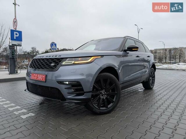 Серый Ленд Ровер Рендж Ровер Велар, объемом двигателя 3 л и пробегом 242 тыс. км за 29999 $, фото 1 на Automoto.ua